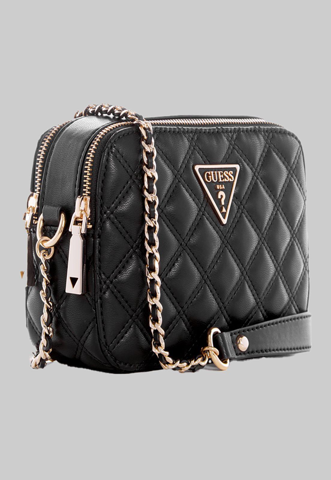 Cartera Guess Kai Camera Bag Bla Negro-1