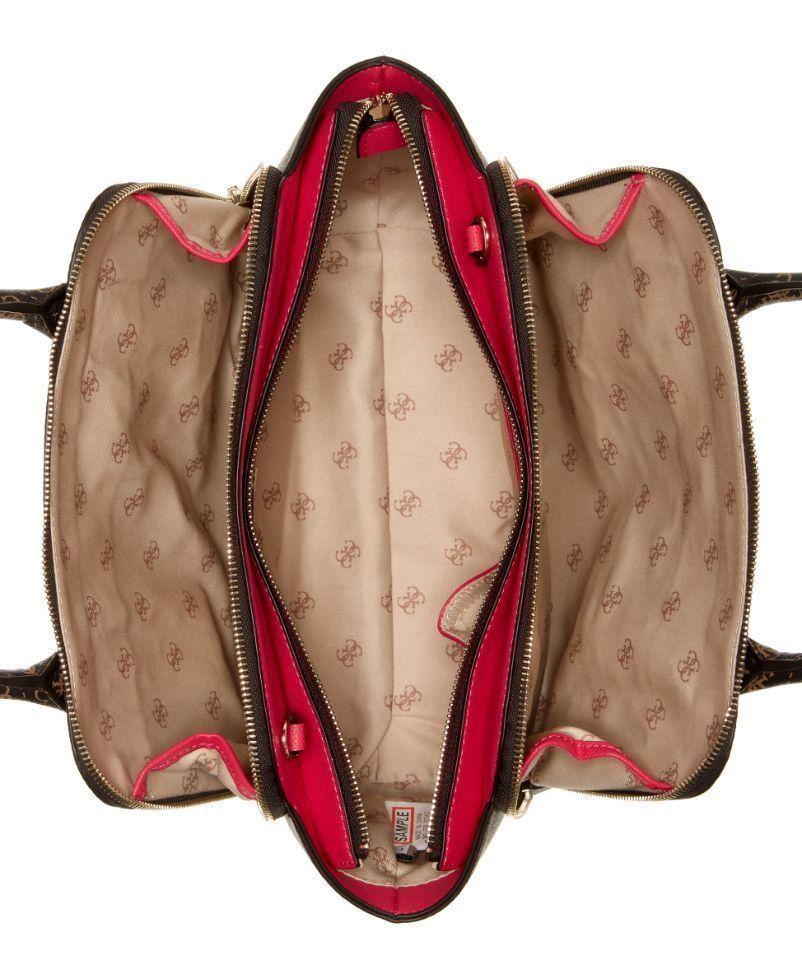 Cartera Guess Little Paris Tri Cmptmnt Stch-3