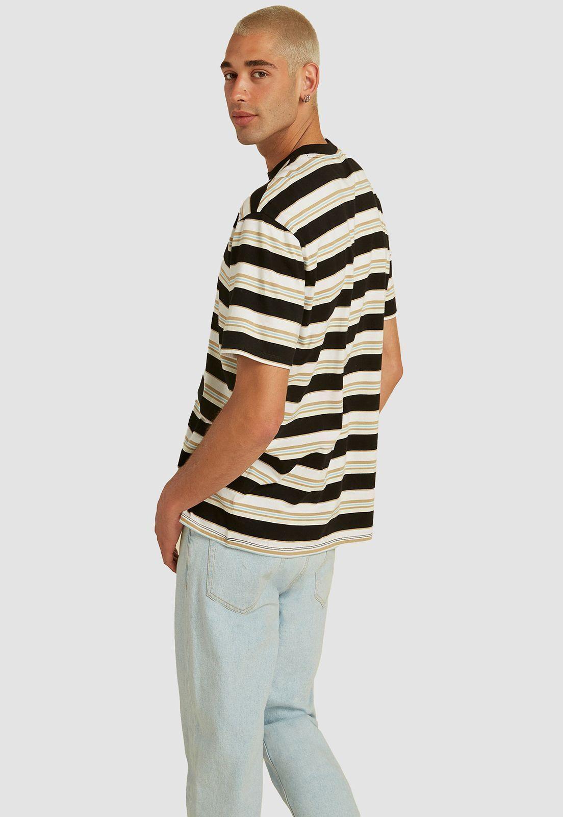 Polera Guess Go Ss Rogers Stripe Tee-3