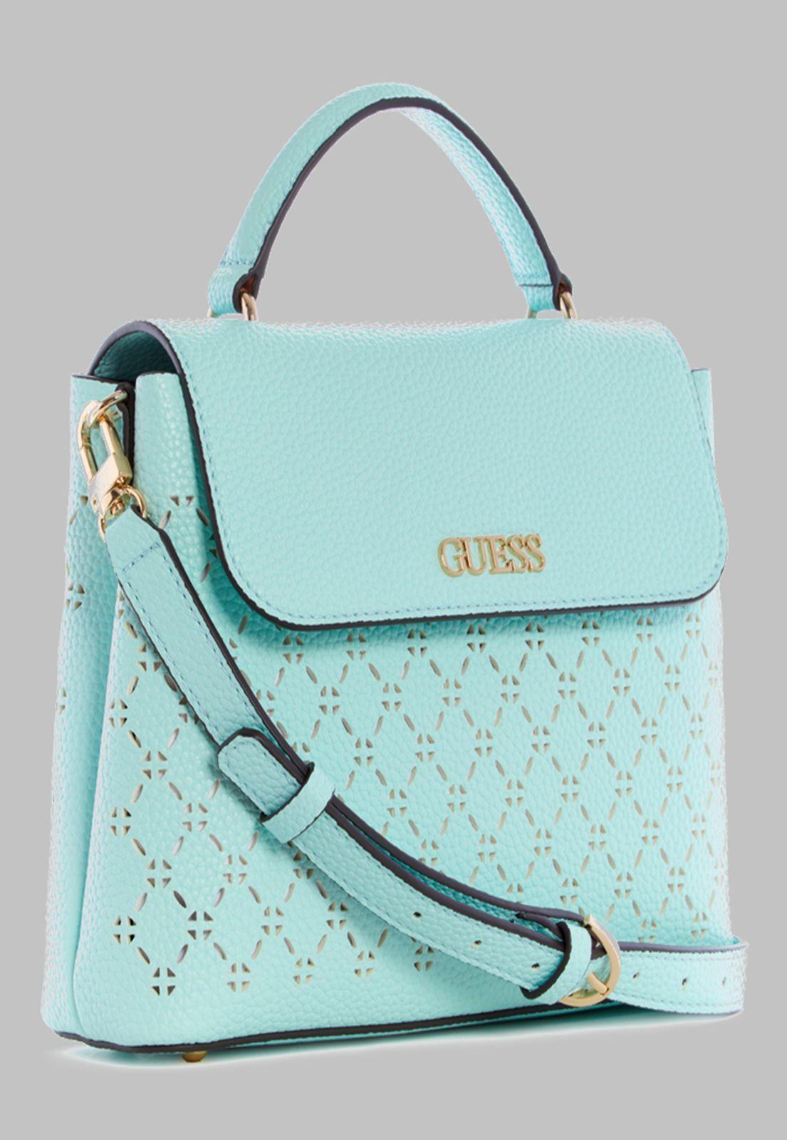 Cartera Guess Amara Top Handle Flap Srf Celeste-1