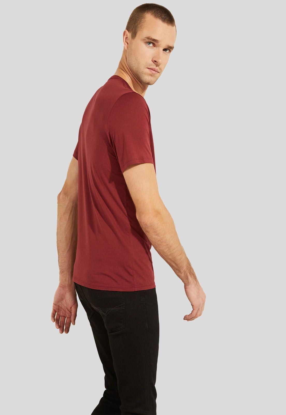 Polera Es Ss Pima Emb Logo Crew G577 Guess-3