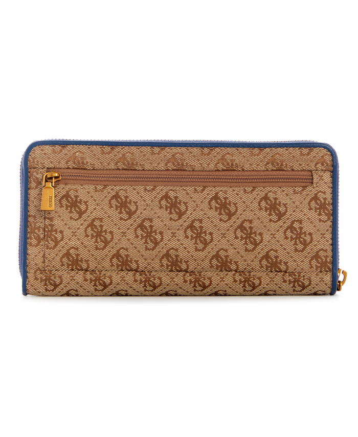 Billetera Guess Aviana Slg Large  Around Len Azul-1