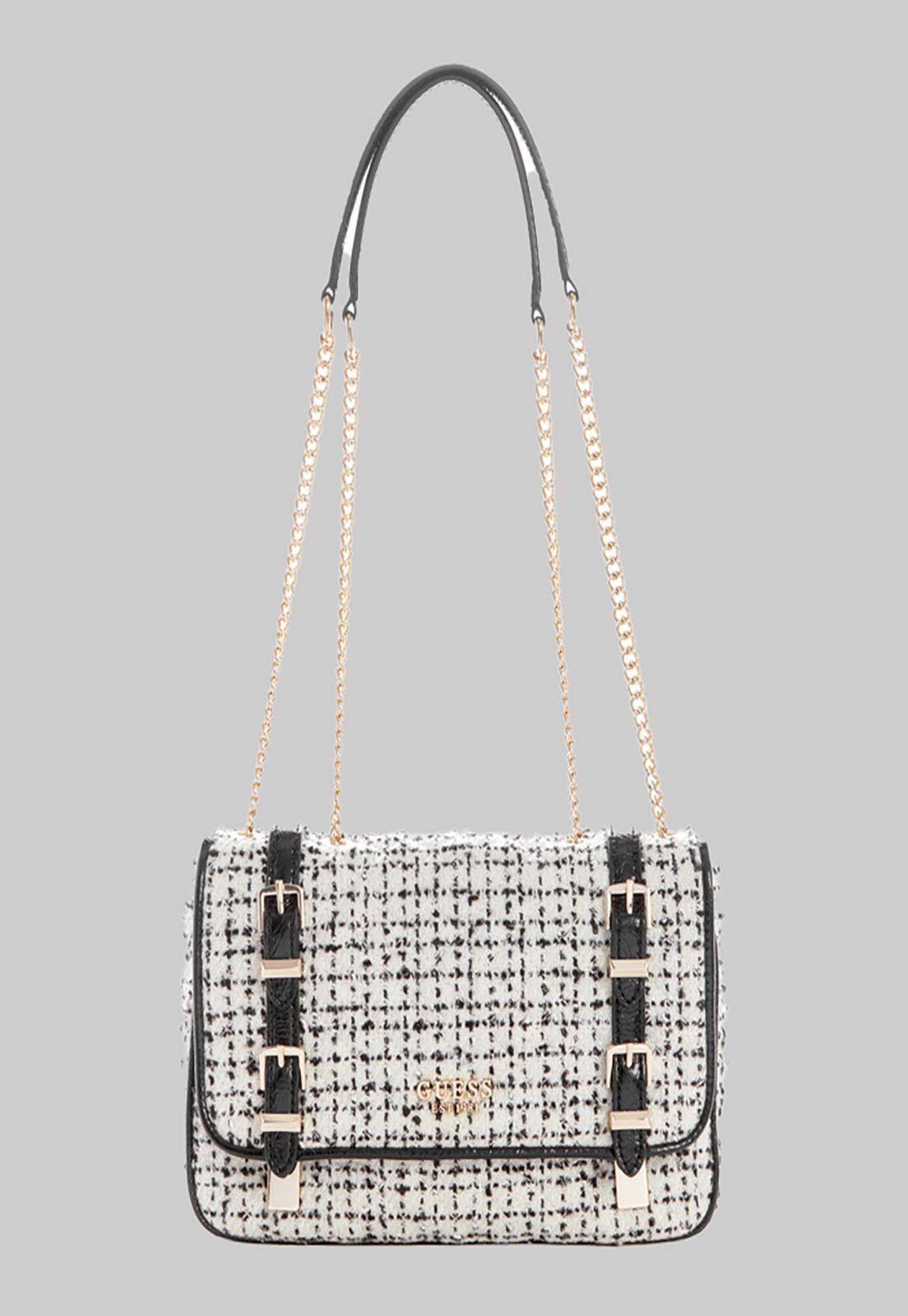 Cartera Guess Adam Convertible Xbody Flap Bkw Negro-0
