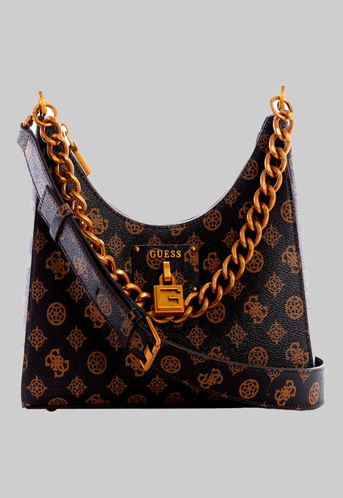 Cartera Centre Stage Hobo Mlo Café Guess-0