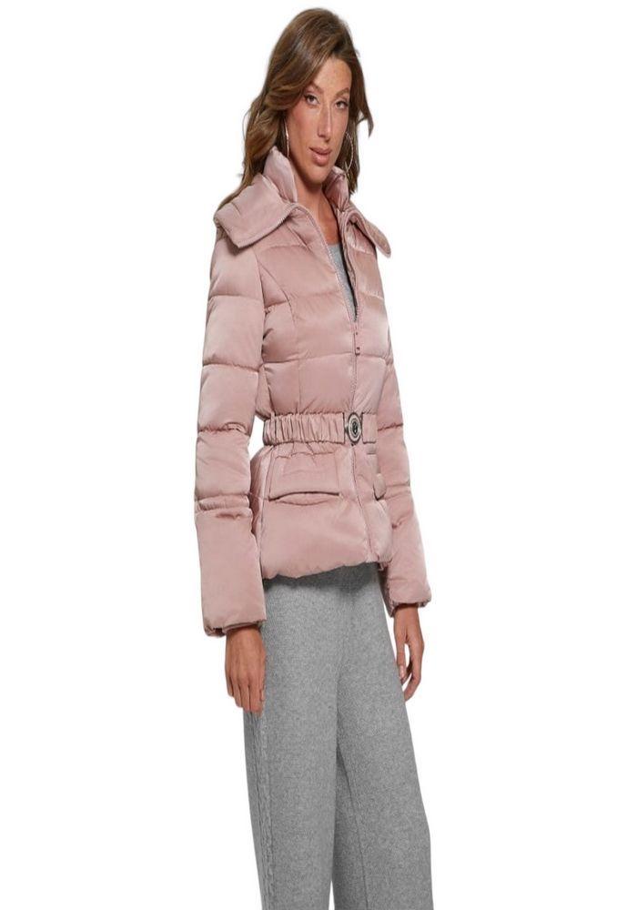 Chaqueta Guess Glitzy Puffa G4B0 Rosado-0