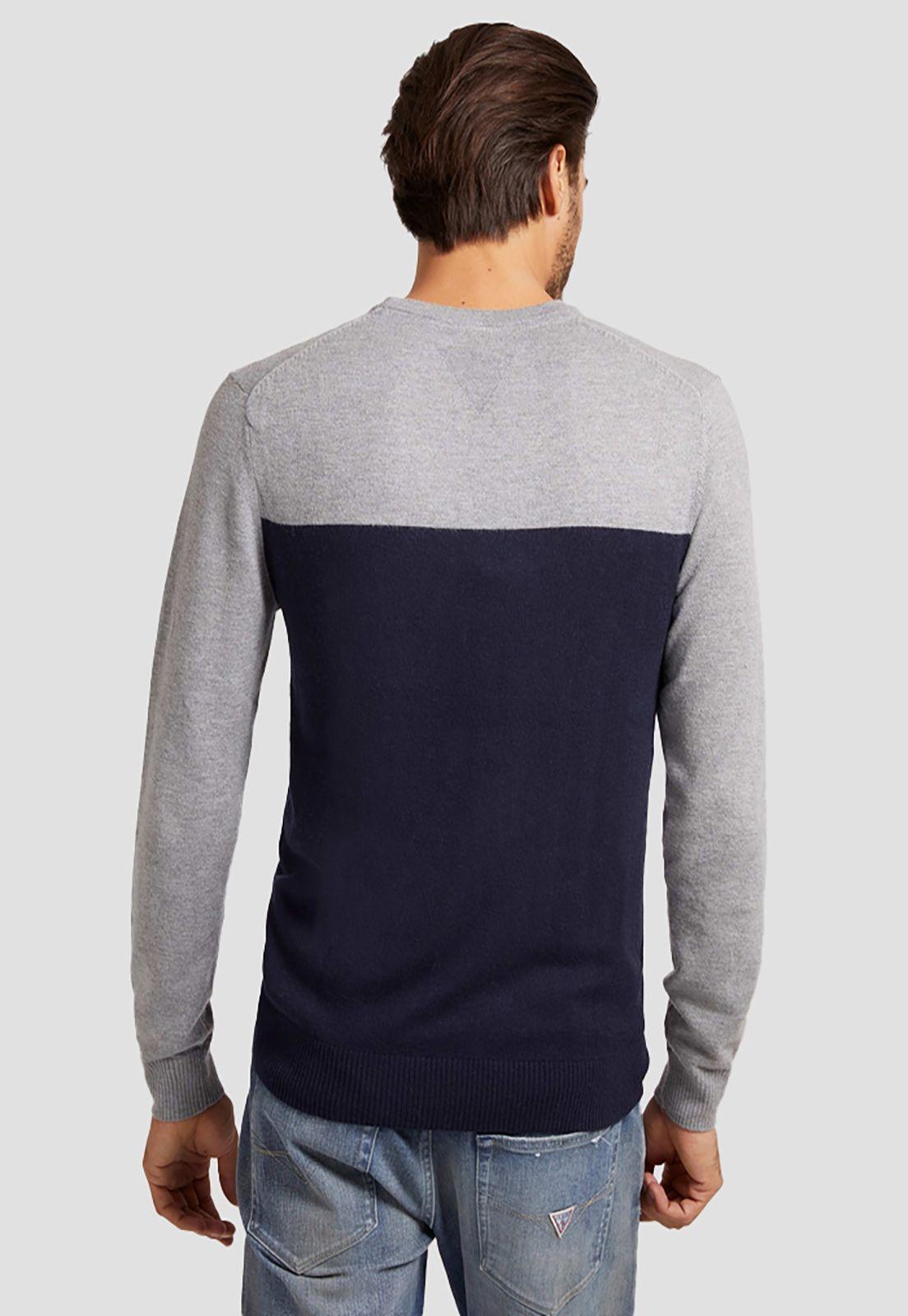 Tejido Guess Ls Sweaters F74V Gris-2
