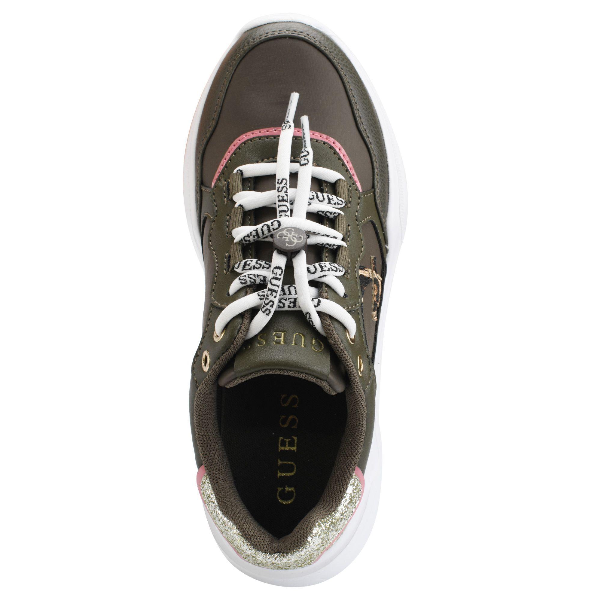 Zapatillas Guess Gwhallis Mgn01 CAFÉ-2