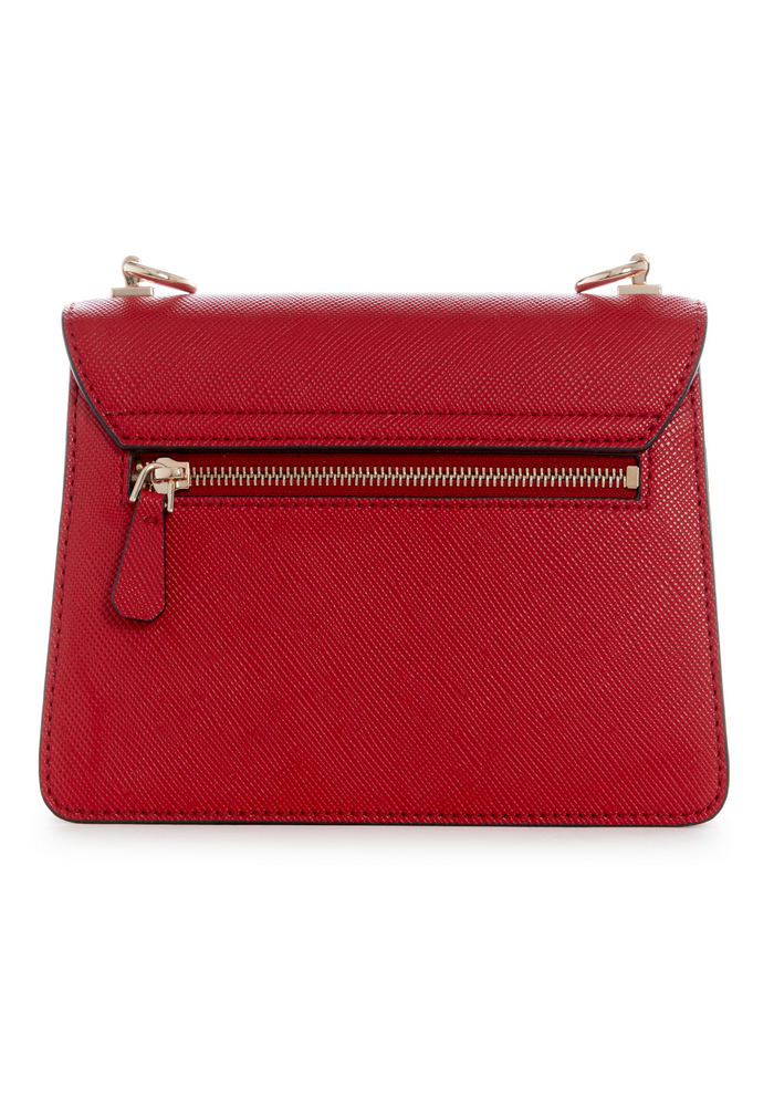 Cartera Alexie Crossbody Flap Red Rojo Guess-2