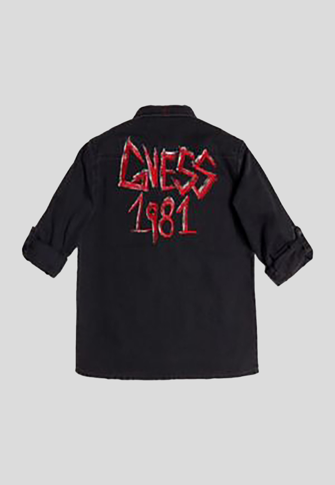 CamisaG Kids Denim Regular Adjust. Ls Shirt-1