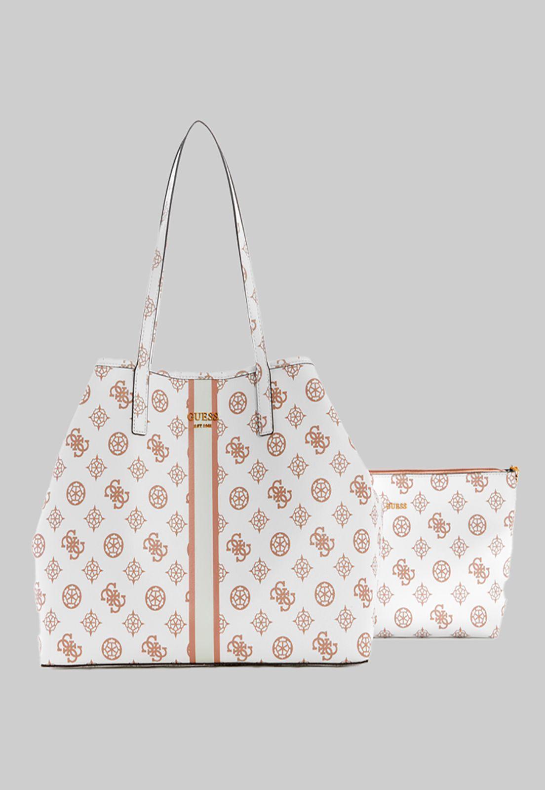 Cartera Vikky Large Tote Wlo Blanco Guess-1