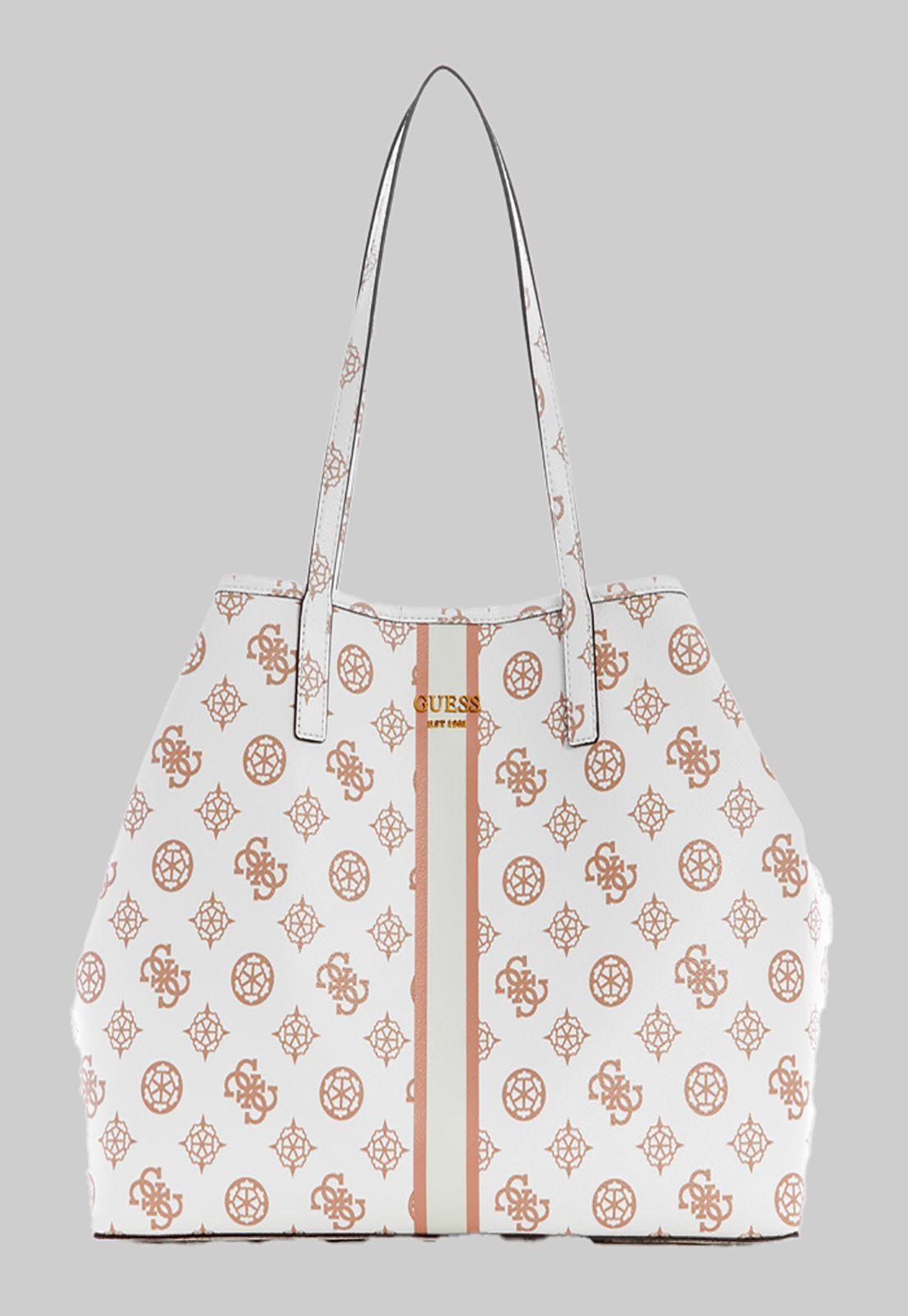 Cartera Vikky Large Tote Wlo Blanco Guess-0