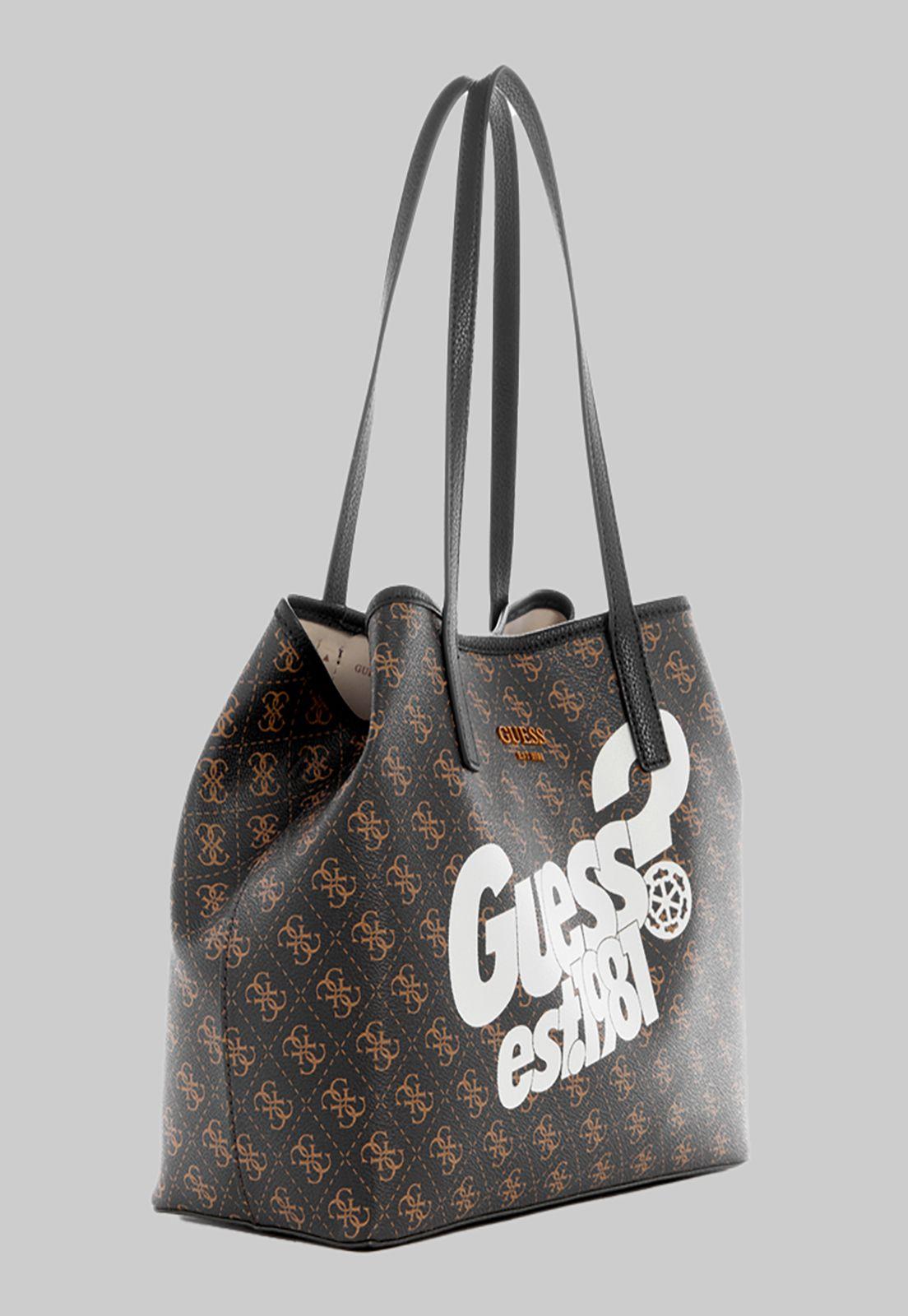 Cartera Guess Vikky Tote Bnl Café-1