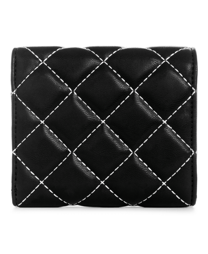 Billetera Guess Cessily  Small Trifold Bml Negro-1