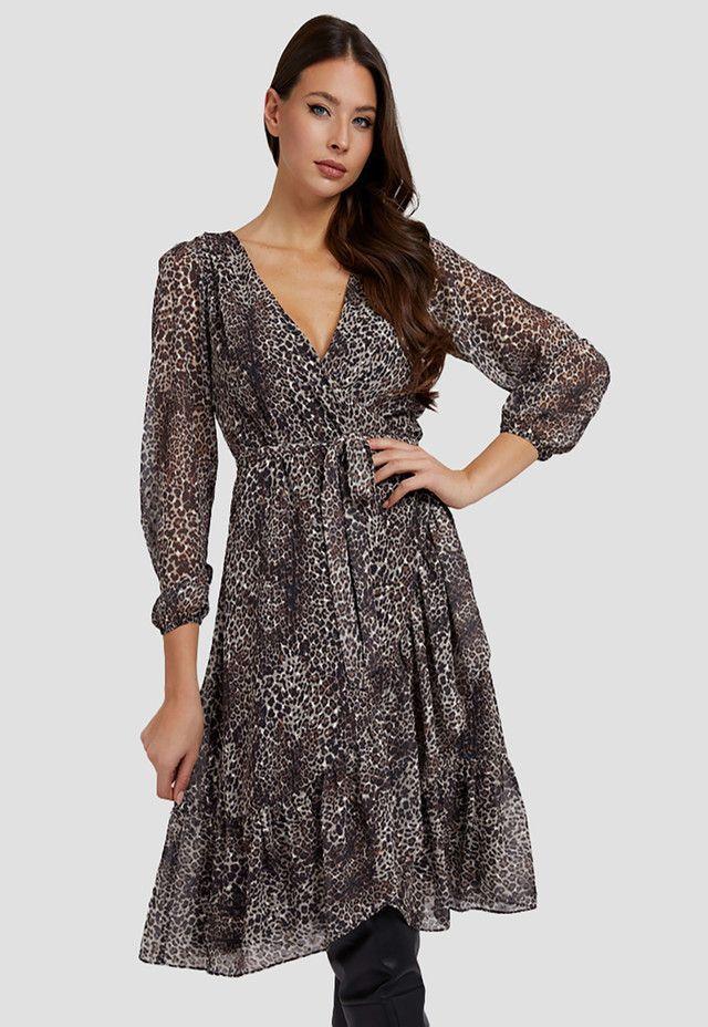 Vestido Guess Woven Dresses P11K Multicolor-0