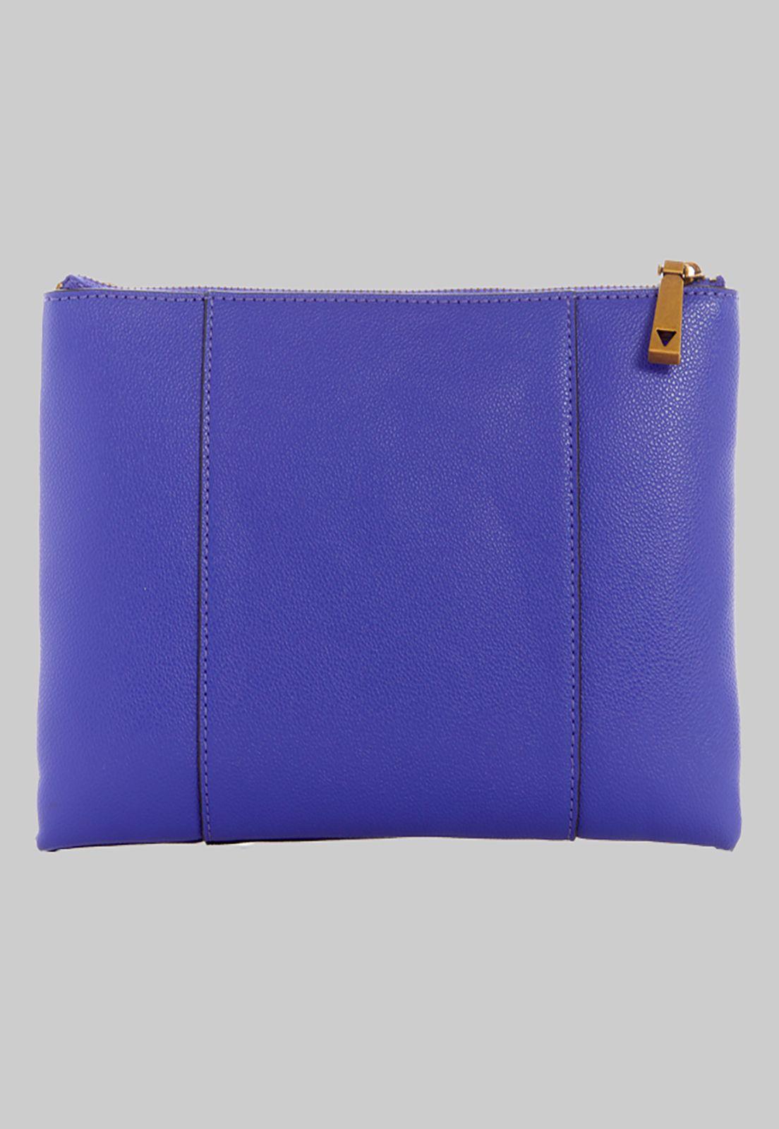 Mini Cartera Guess Noelle Double Zip Crossbody Vio Morado-2