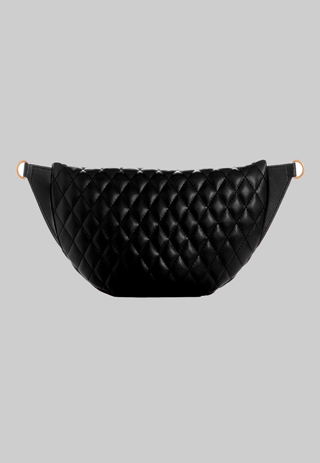 Banano Maila Belt Bag Bla Negro Guess-1