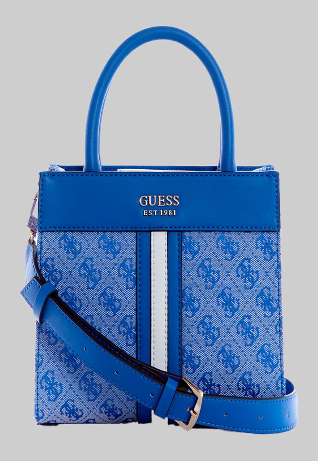 Mini Cartera Kasinta Mini Tote Blu Azul Guess-0