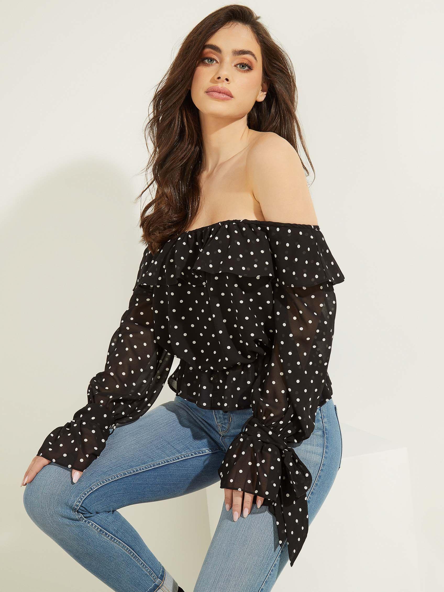 Blusa Guess Off Shldr Camrie-0