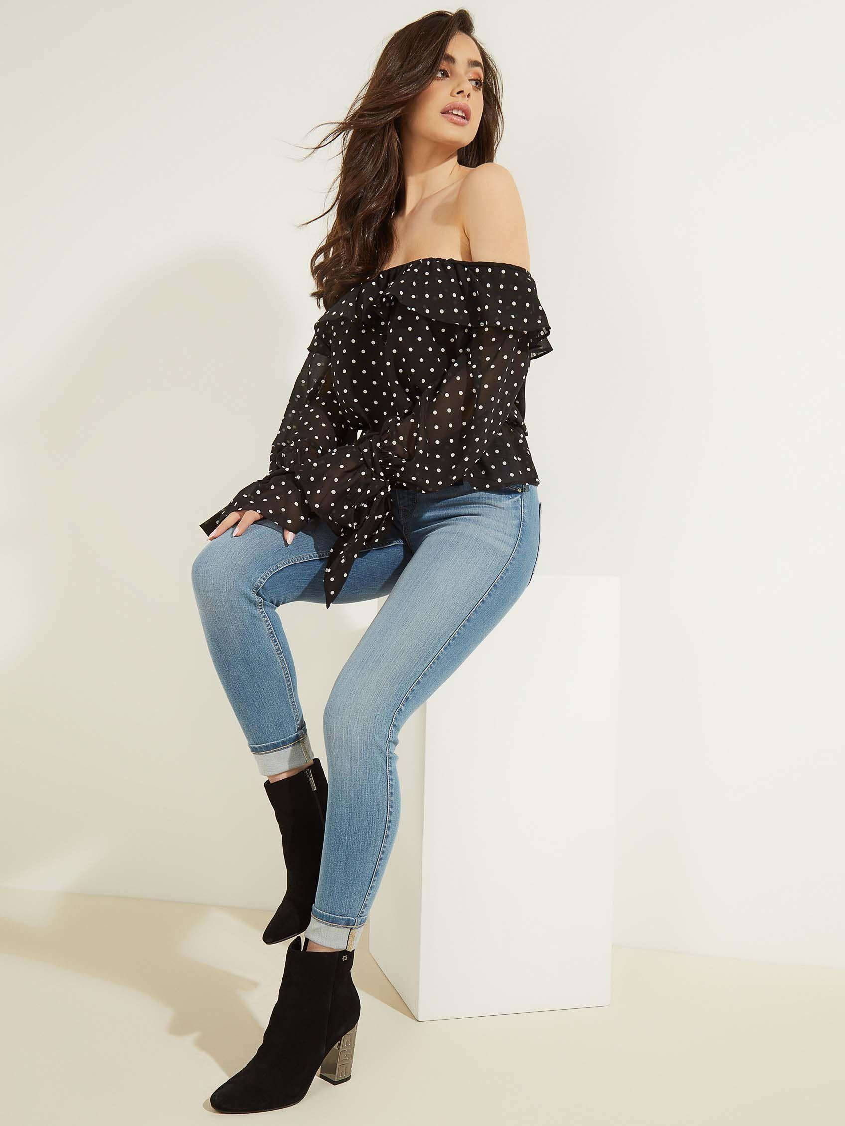 Blusa Guess Off Shldr Camrie-1