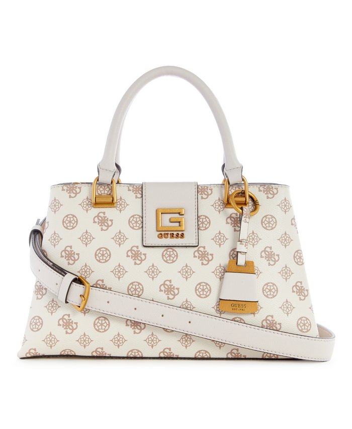 Cartera Guess Alva Girlfriend Satchel Crg Blanco-0