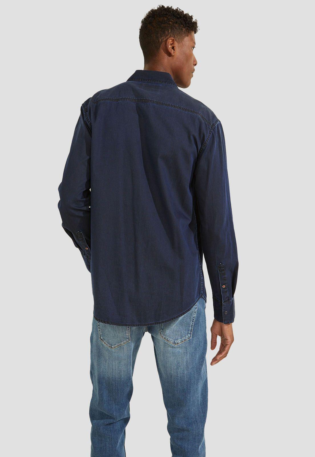 Camisa Moses Ls Shirt Nrdi Guess-3