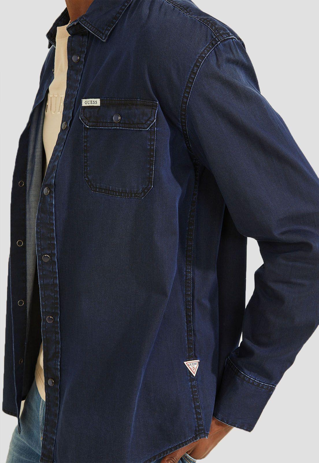Camisa Moses Ls Shirt Nrdi Guess-2