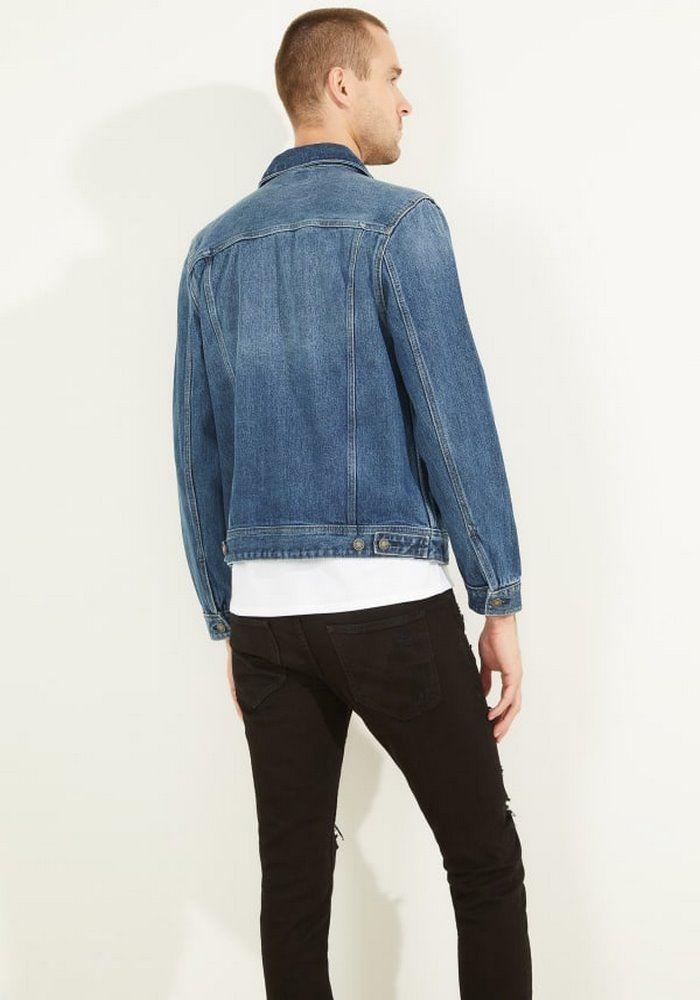 Chaqueta Guess Dillon Jacket Dmew Azul-1