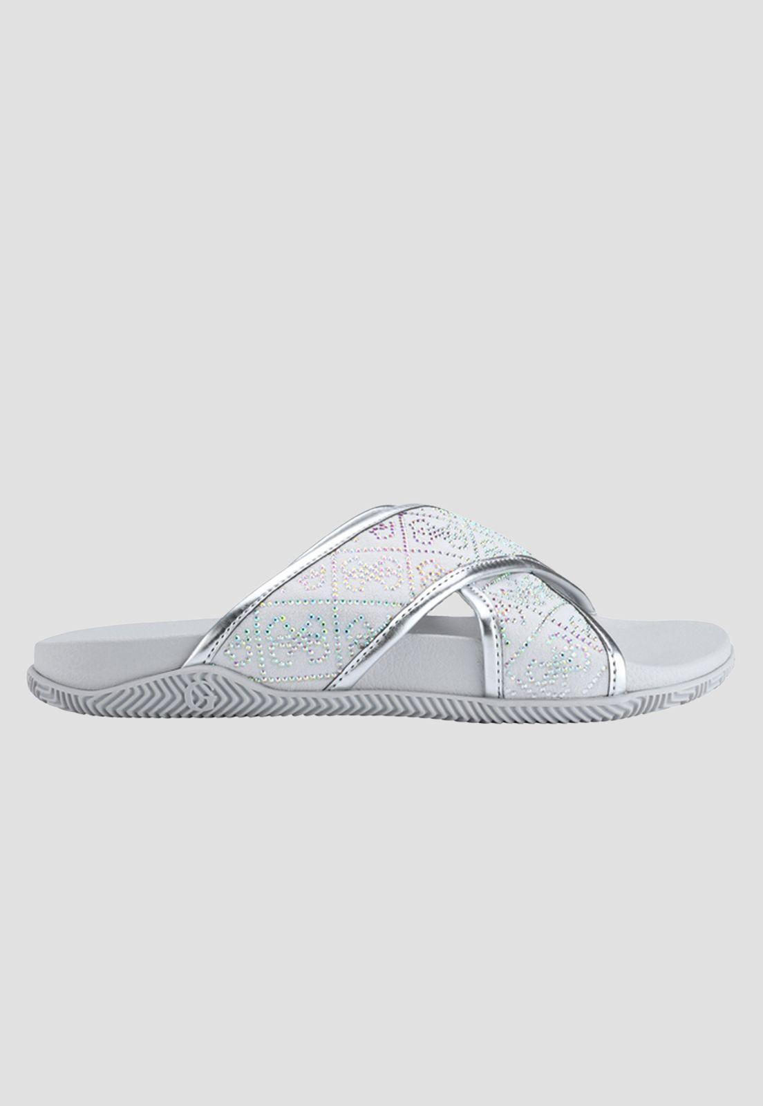 Sandalias Guess Footwear Gwrayden-A Sil01 Plateado-2