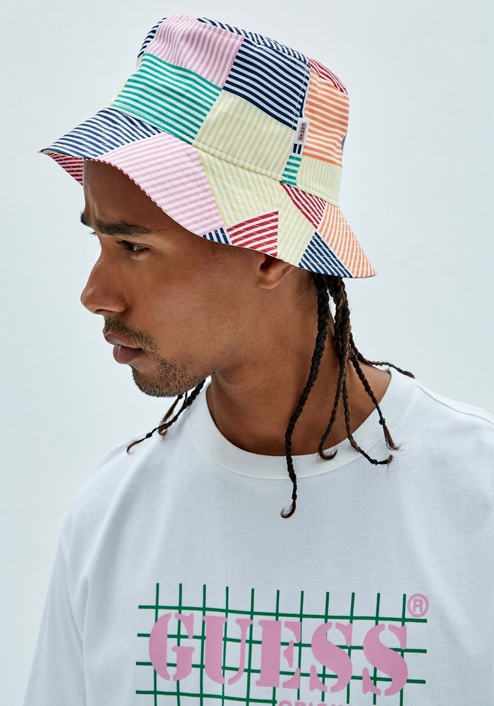 Gorro Go Mark Bucket Hat F0E1 Multicolor Guess-0