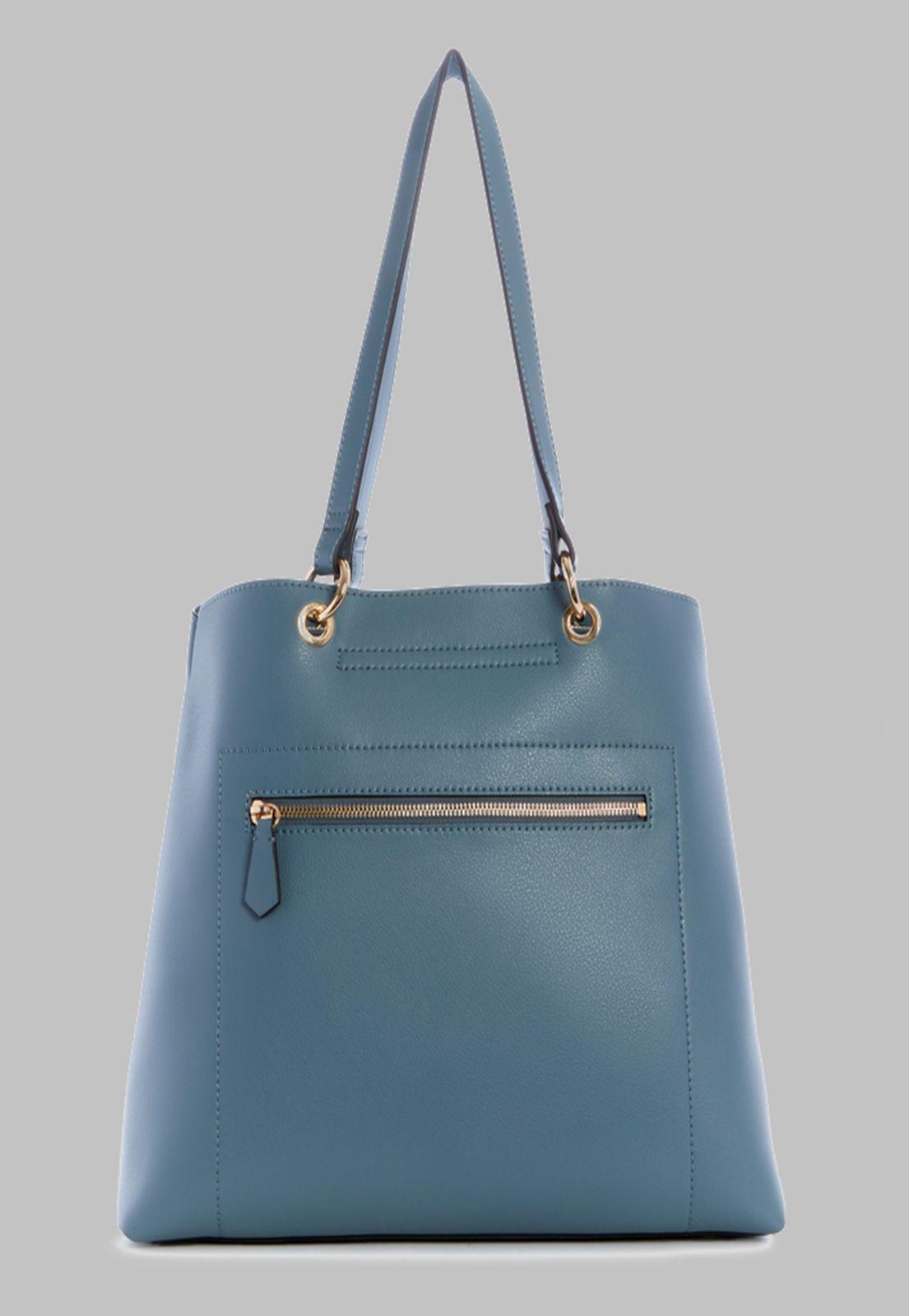 Cartera Guess Eco Mia Girlfriend Shopper Bun Azul-2