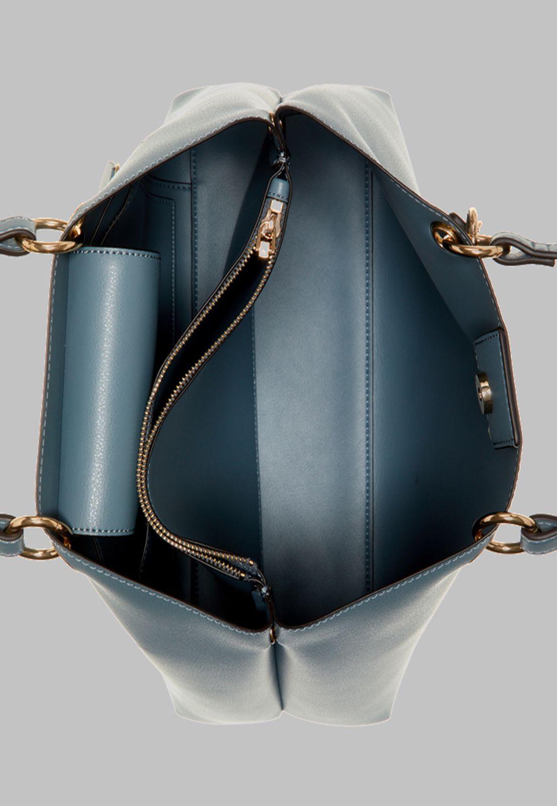 Cartera Guess Eco Mia Girlfriend Shopper Bun Azul-3