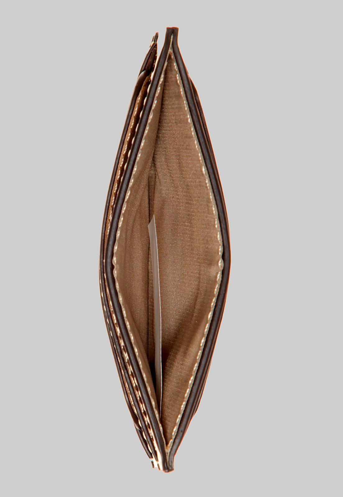 Billetera Laurel Slg Card Holder Reg Café Guess-2