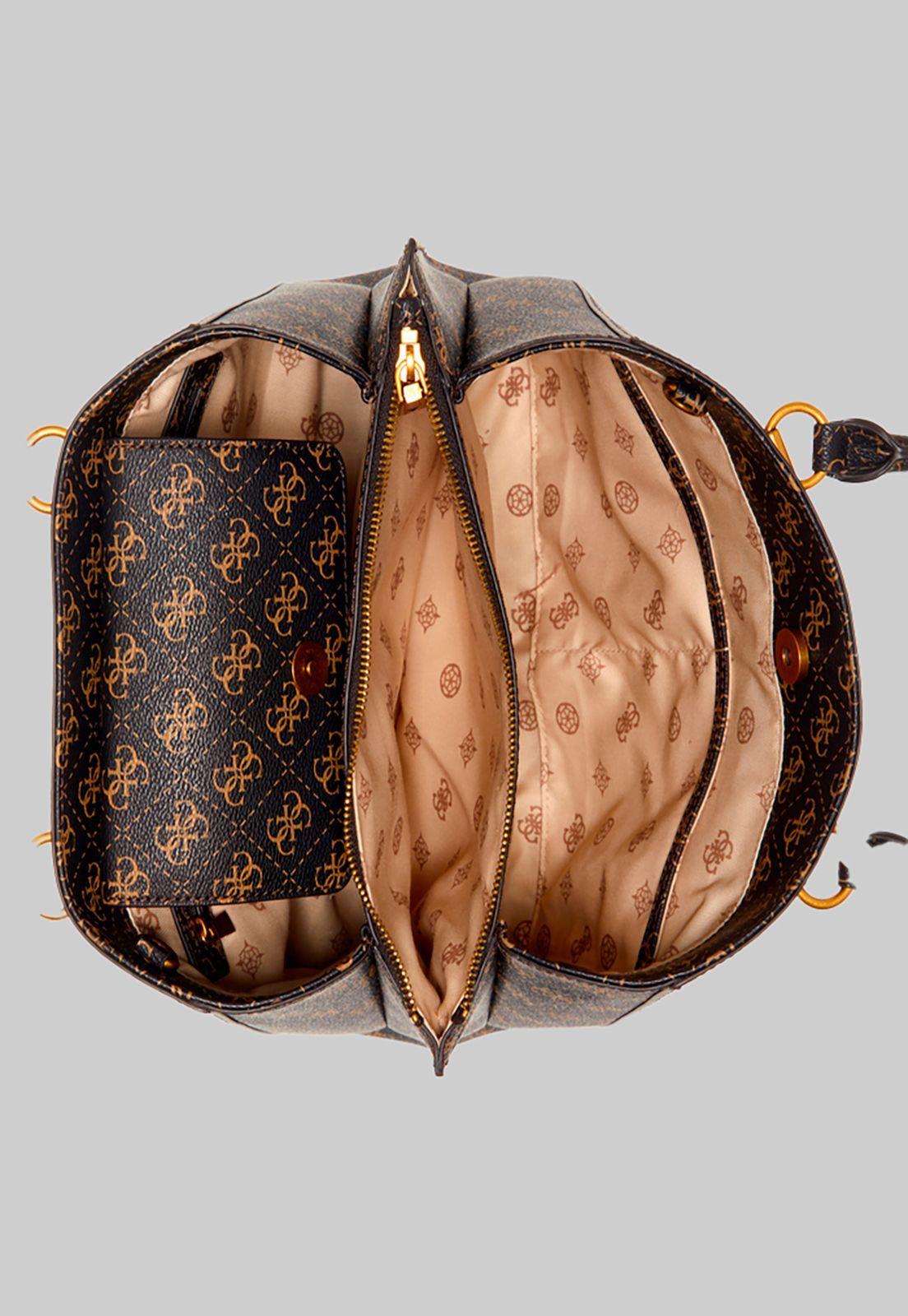 Cartera Alexie Girlfriend Satchel Bnl Café Guess-3