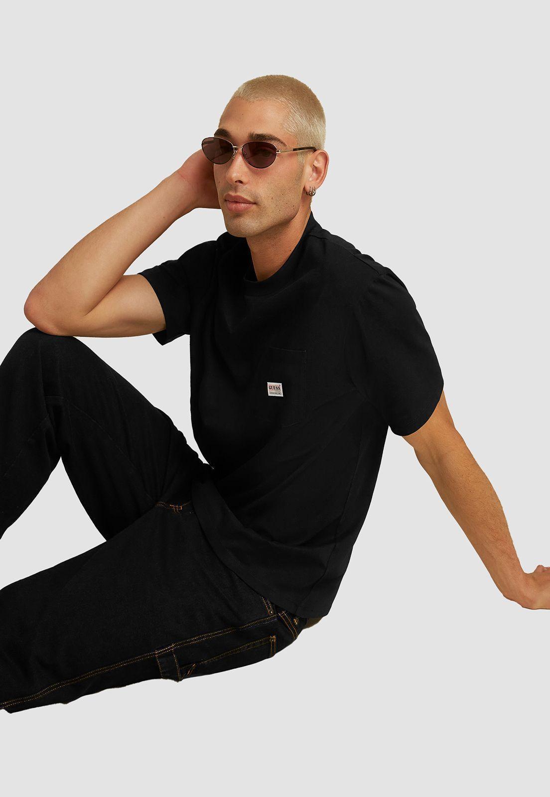 Polera Guess Go Ss Pocket Label Tee-0