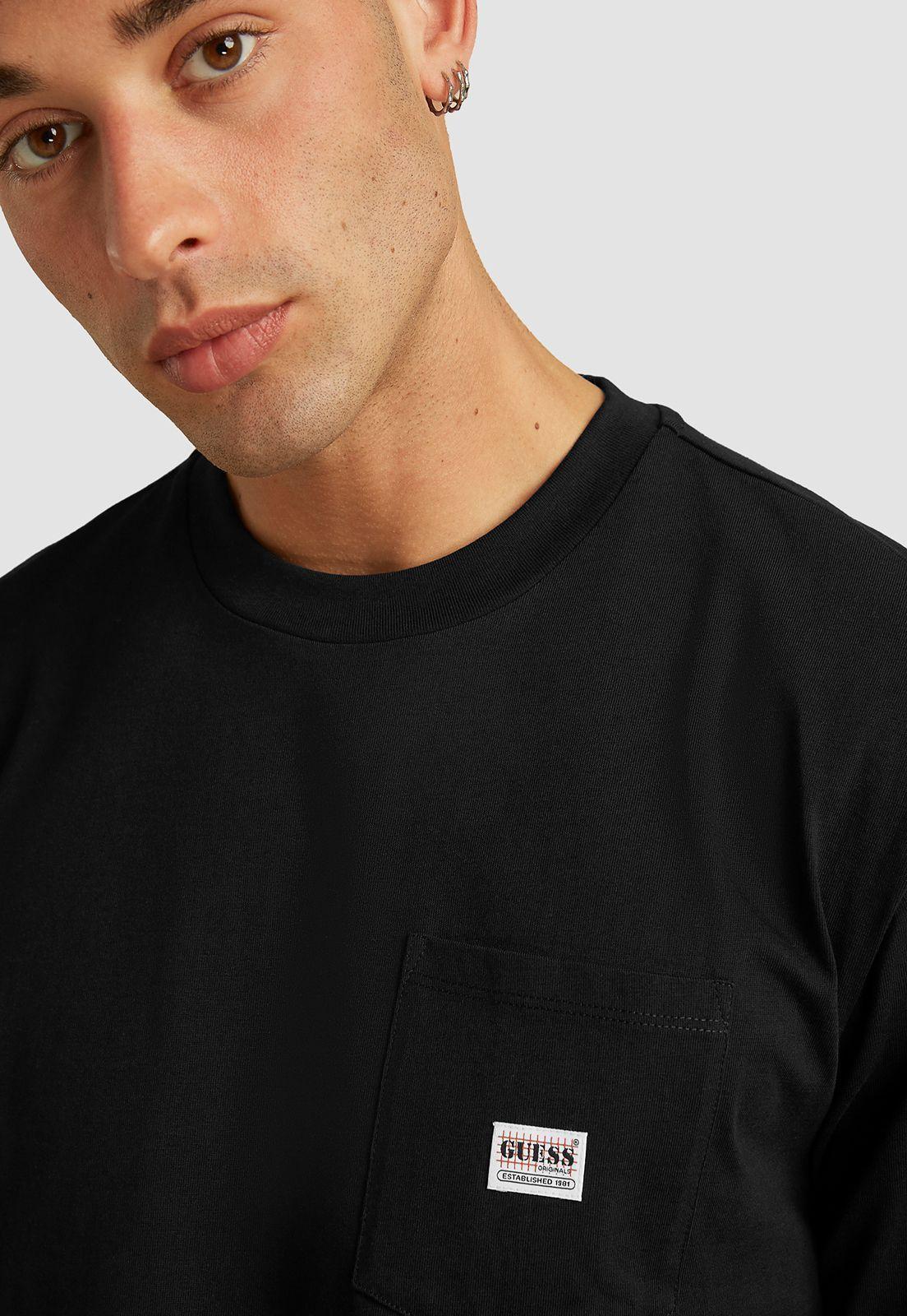 Polera Guess Go Ss Pocket Label Tee-3