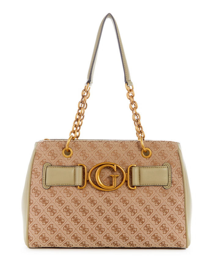 Cartera Guess Aviana Luxury Satchel Lnc Multicolor-0