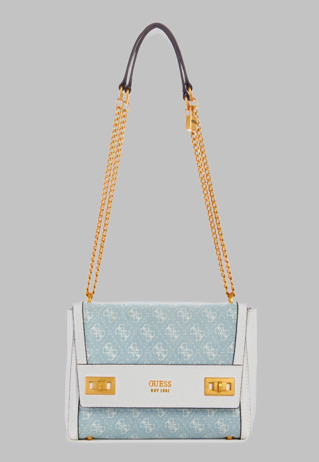 Cartera Guess Katey Flap Shoulder Bag Dlp Multicolor-0