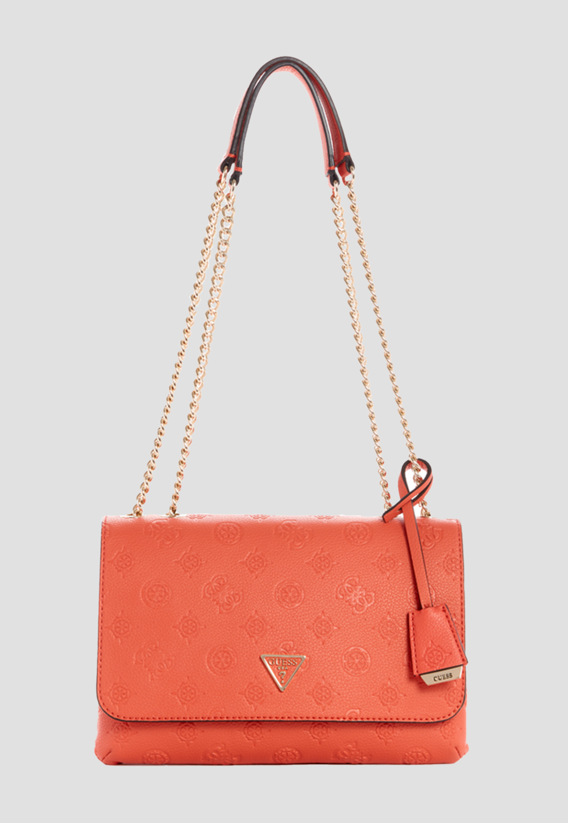 Cartera Helaina Convertible Xbody Naranjo Guess-0