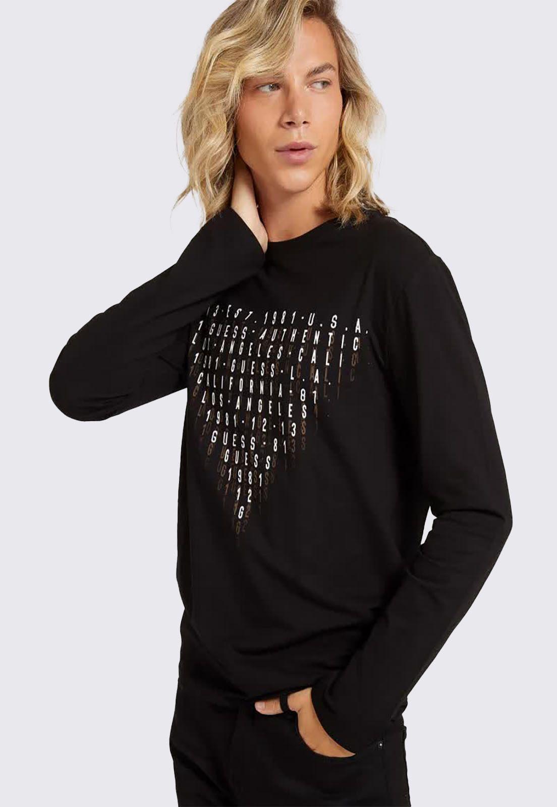 Polera Guess Keanu Cn Ls Tee-0