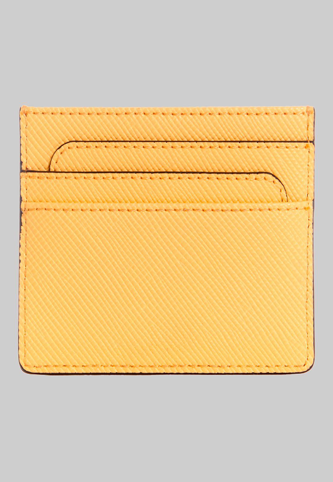 Billetera Laurel Slg Card Holder  Amarillo Guess-1