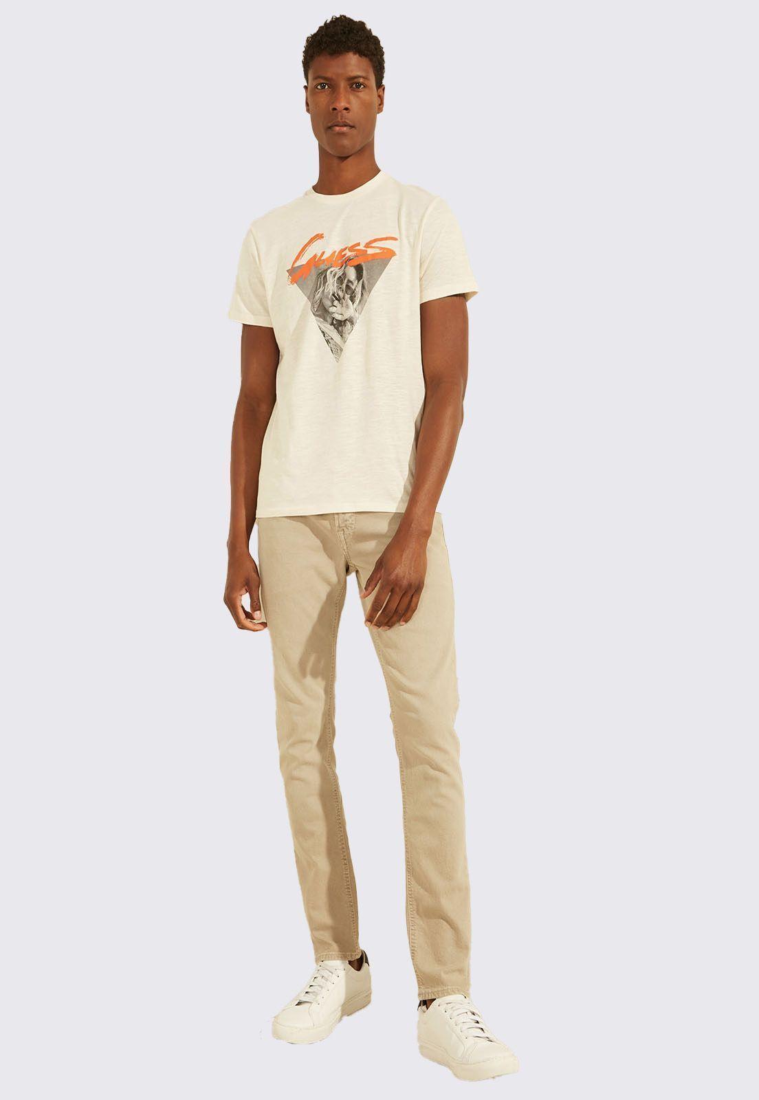 Polera Guess Ss Iconic Photo Teev-2