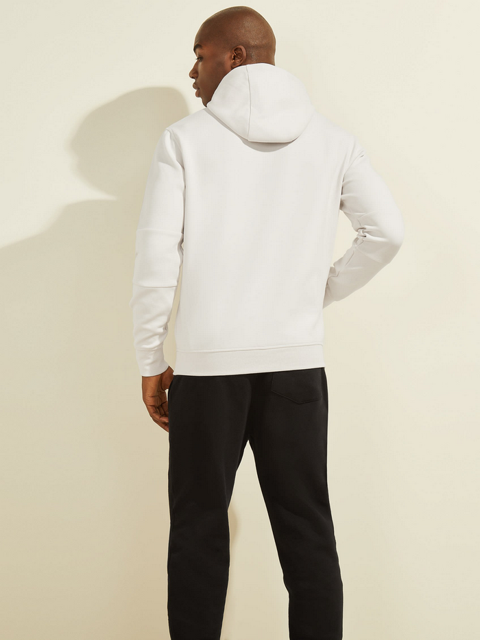 Poleron Guess Christophe Hooded Sweatshirt Blanco-3