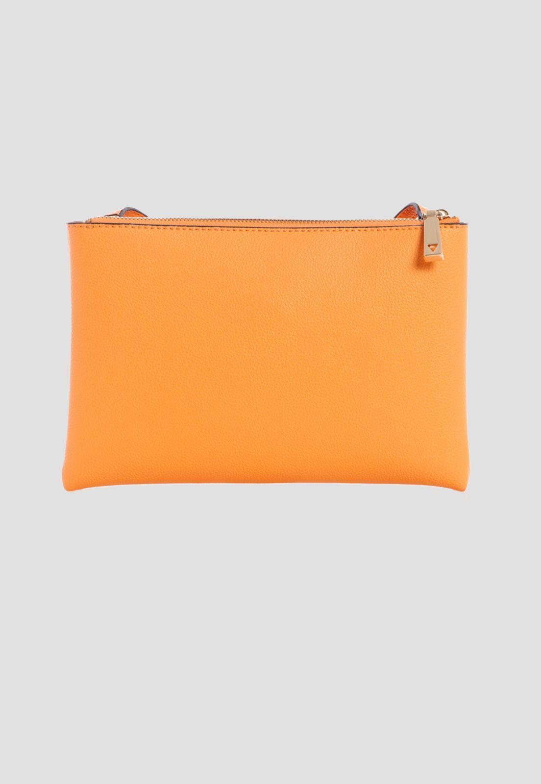 Cartera Naya Double Crossbody Man Naranjo Guess-2