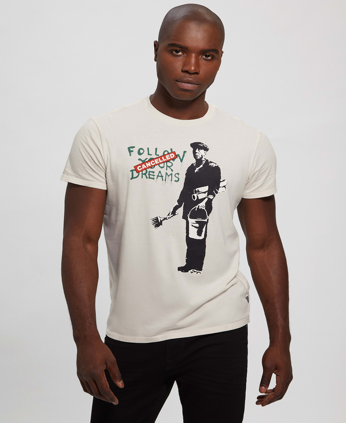 Polera Guess Ss Bsc Cancelled Dreams G018 BLANCO-0
