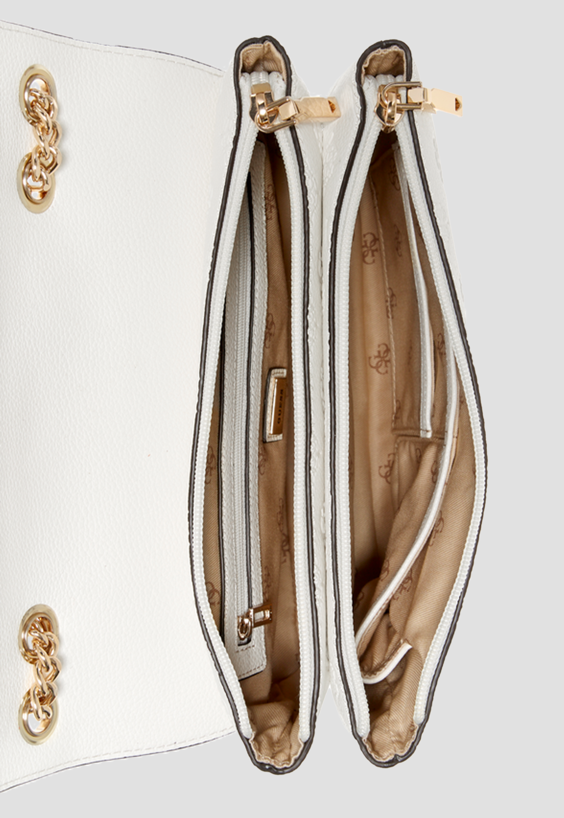Cartera Helaina Convertible Body Flap Blanco Guess-3