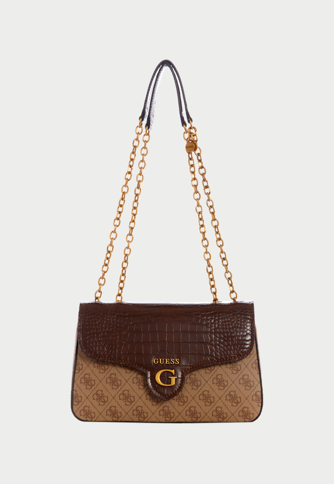 Cartera Rossana Convertible Xbody Lgw Café Guess-0