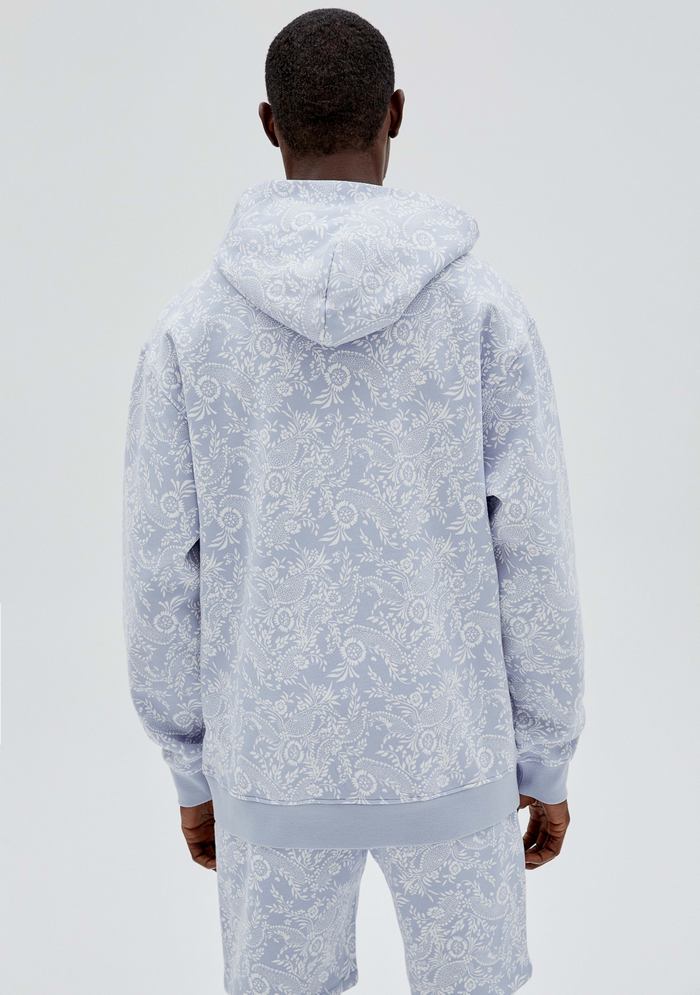 Poleron Guess Go Jensen Bandana Hoodie F41C GRIS-2