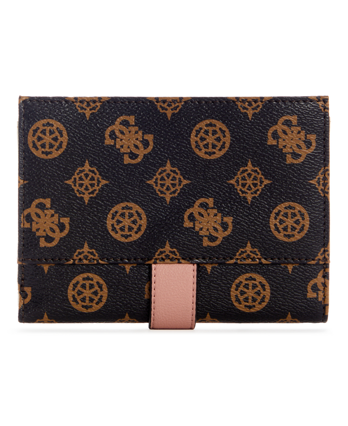 Billetera Guess Briana  Fold Up Organizer Mlo Café-1