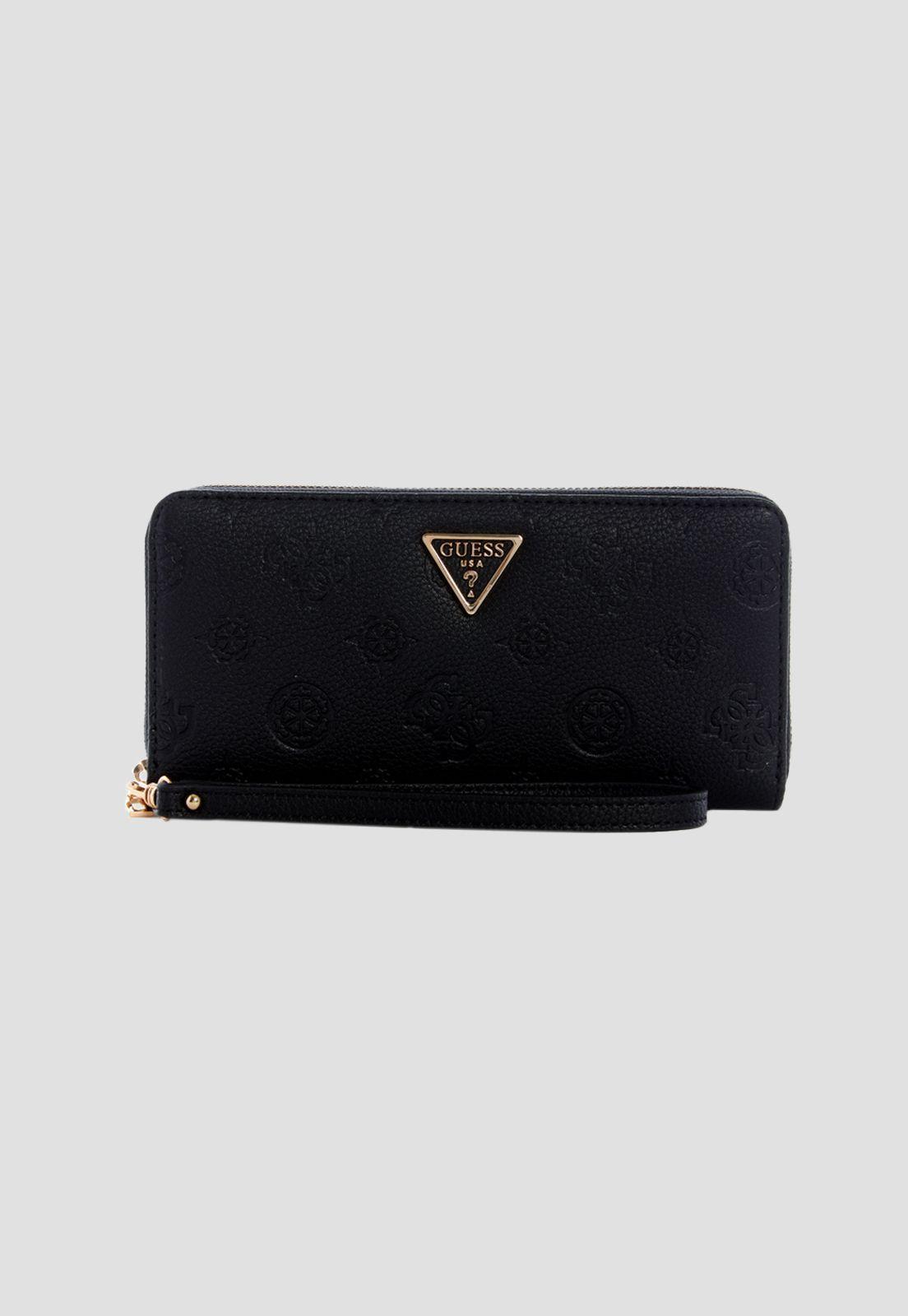 Billetera Helaina Large Around Bla Negro Guess-0