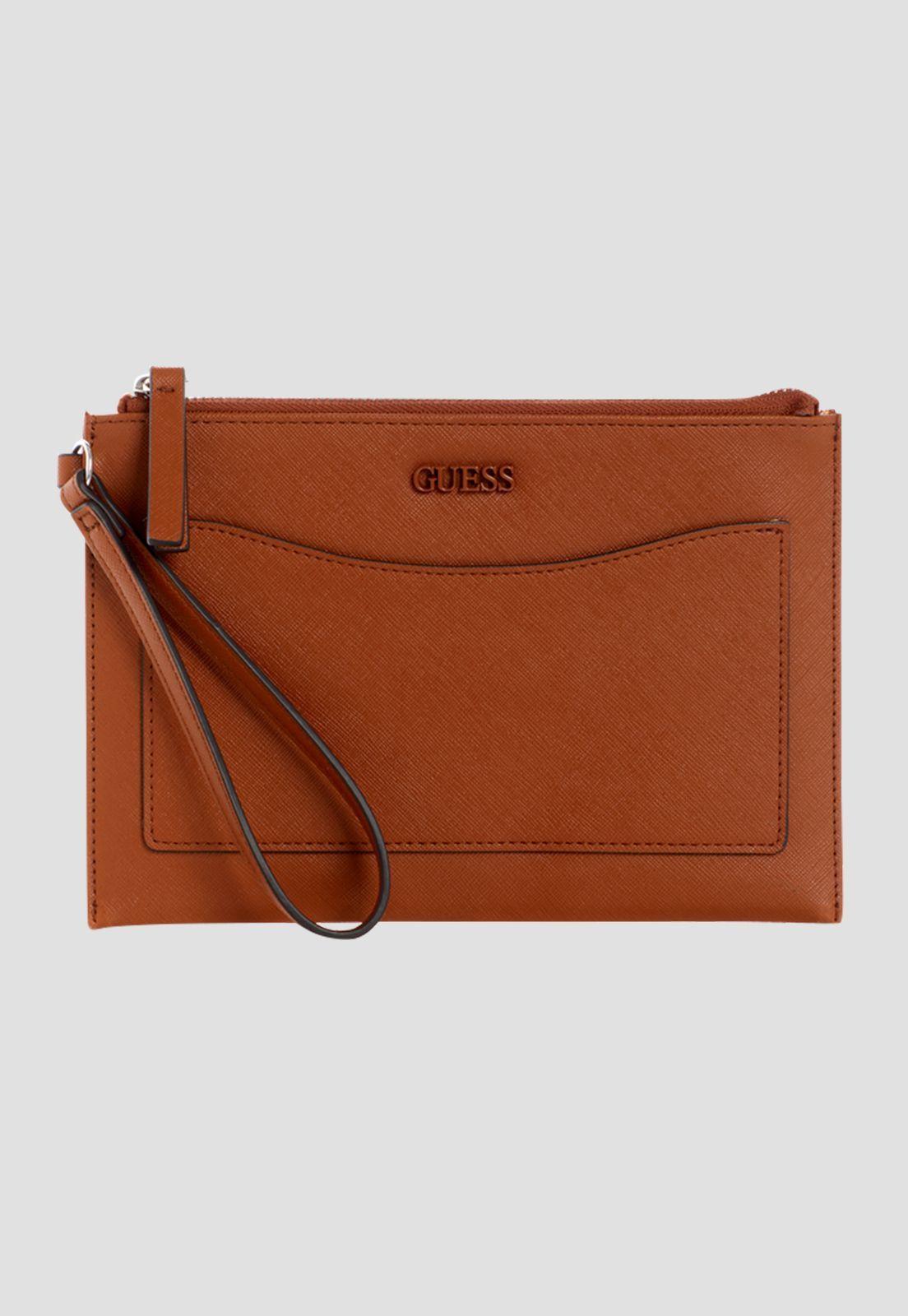 Billetera Tempe Slg Wristlet Cog Café Guess-0
